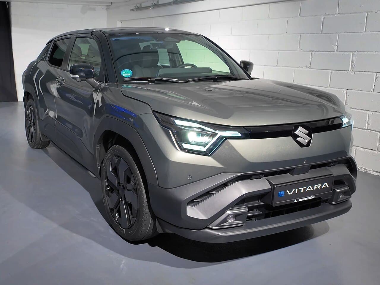 Maruti Suzuki e-Vitara electric SUV front view