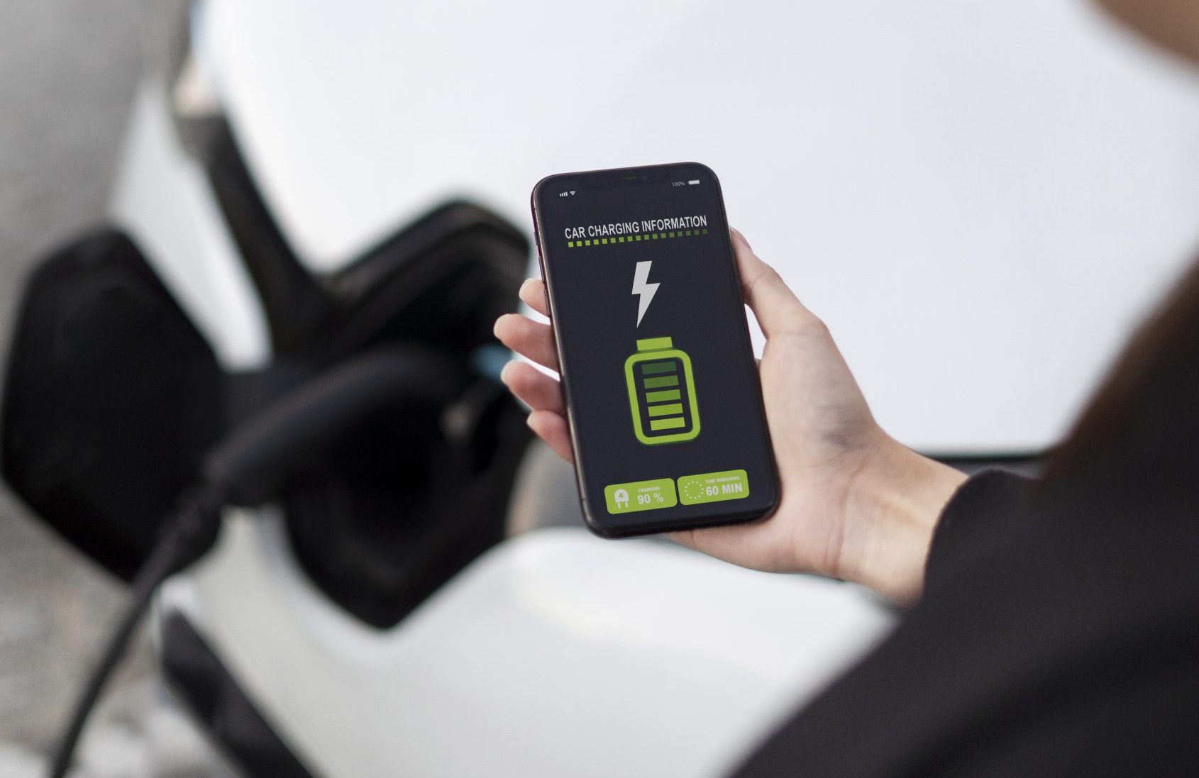 Electric car battery pack illustrating long‑term lifespan and energy efficiency