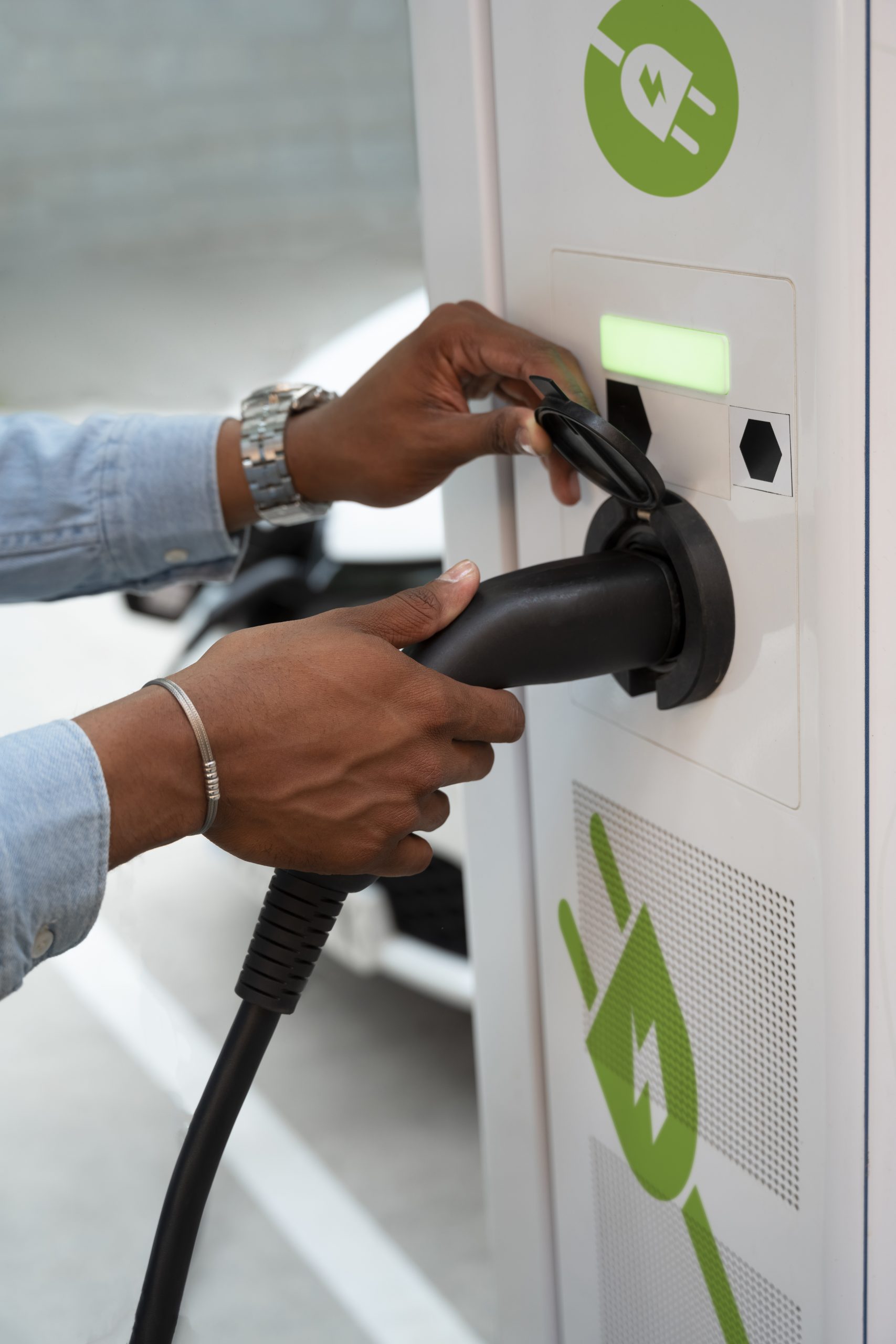 DEWA EV Green Charger station in Dubai