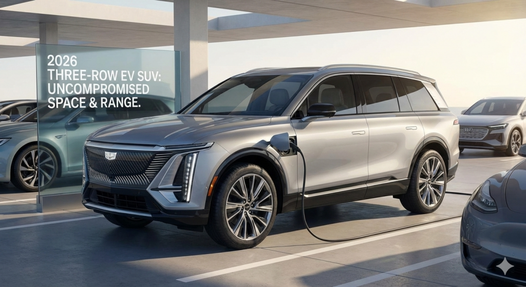 Three row electric SUV in UAE