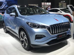 Hongqi E-HS3 electric SUV front view