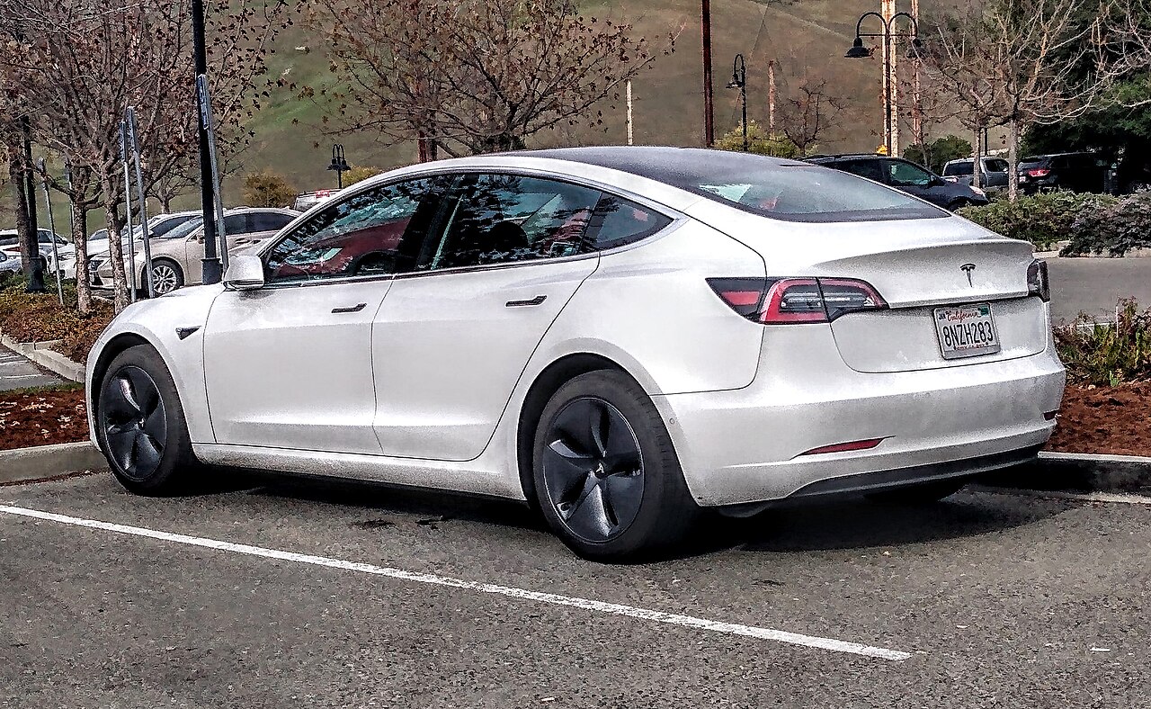 Tesla Model 3 electric sedan