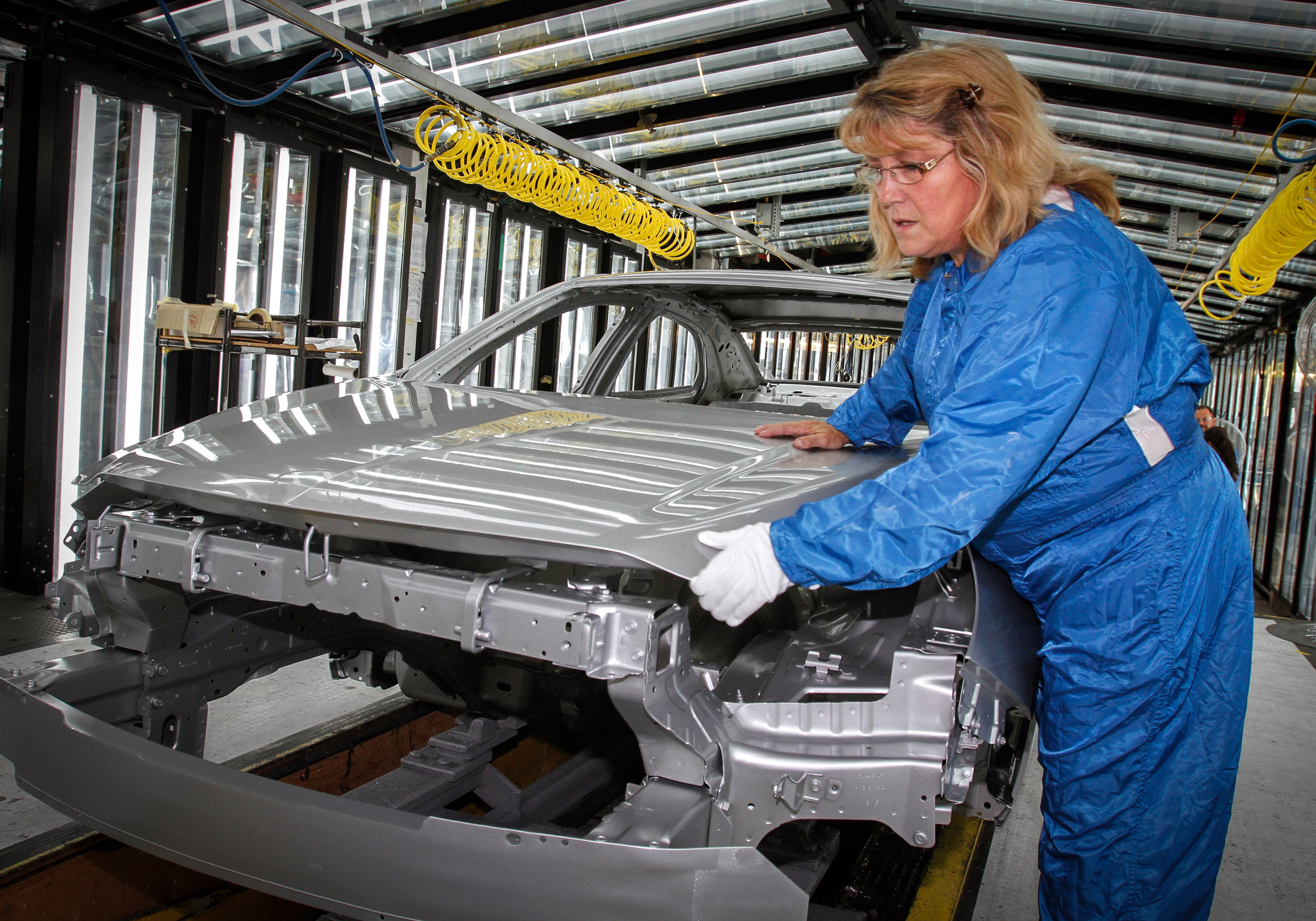 Automotive assembly plant exterior