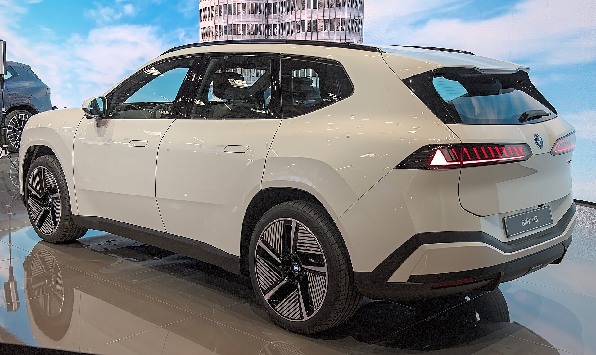 BMW iX3 NA5 Neue Klasse SUV on display at IAA 2025