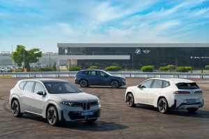 The new BMW iX3, BMW's first Neue Klasse electric SUV, on sale in the US from September 2026