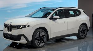 BMW iX3 Neue Klasse electric SUV on display at IAA Mobility 2025 in Munich