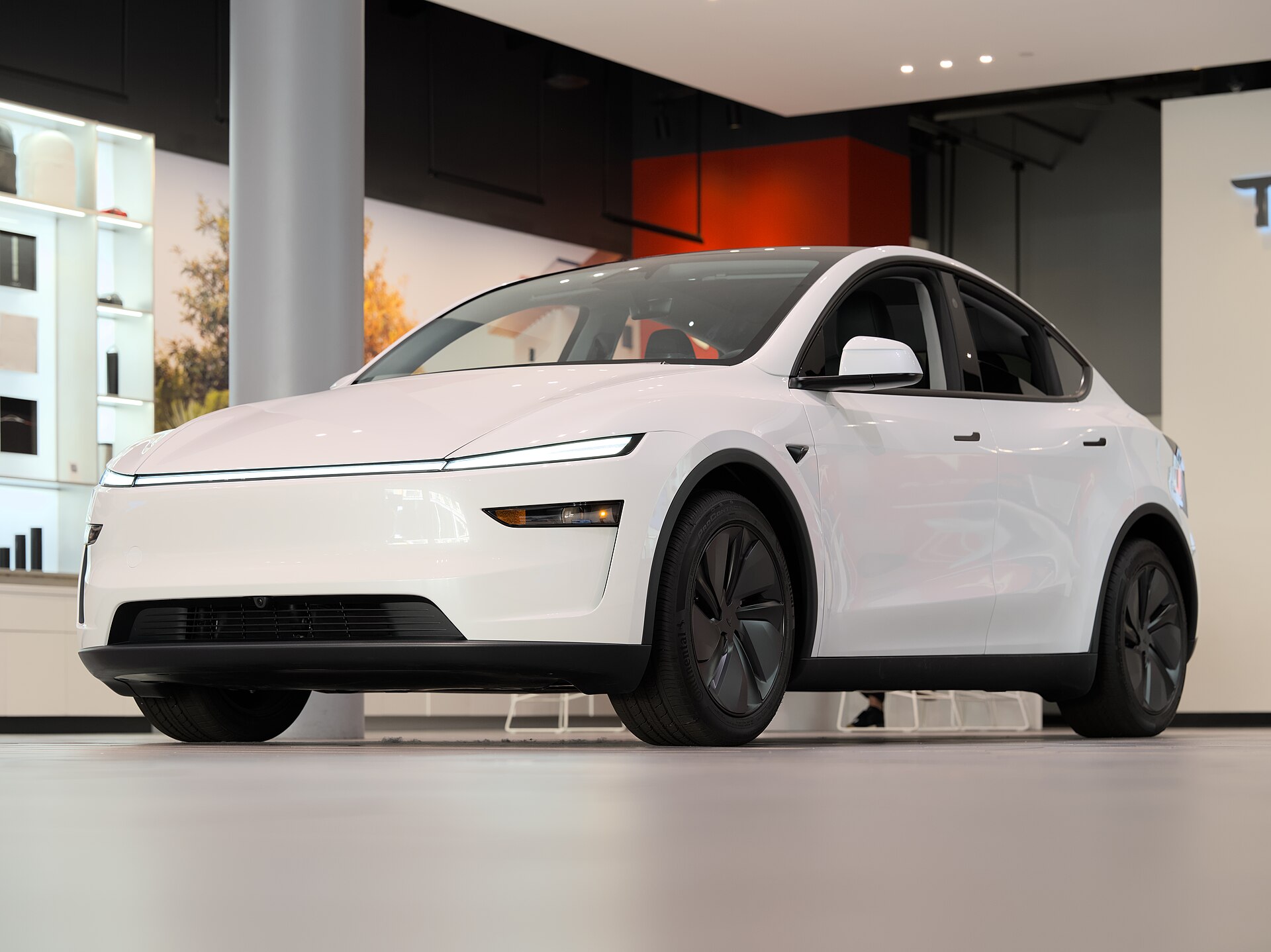 Refreshed 2025 Tesla Model Y battery-electric crossover