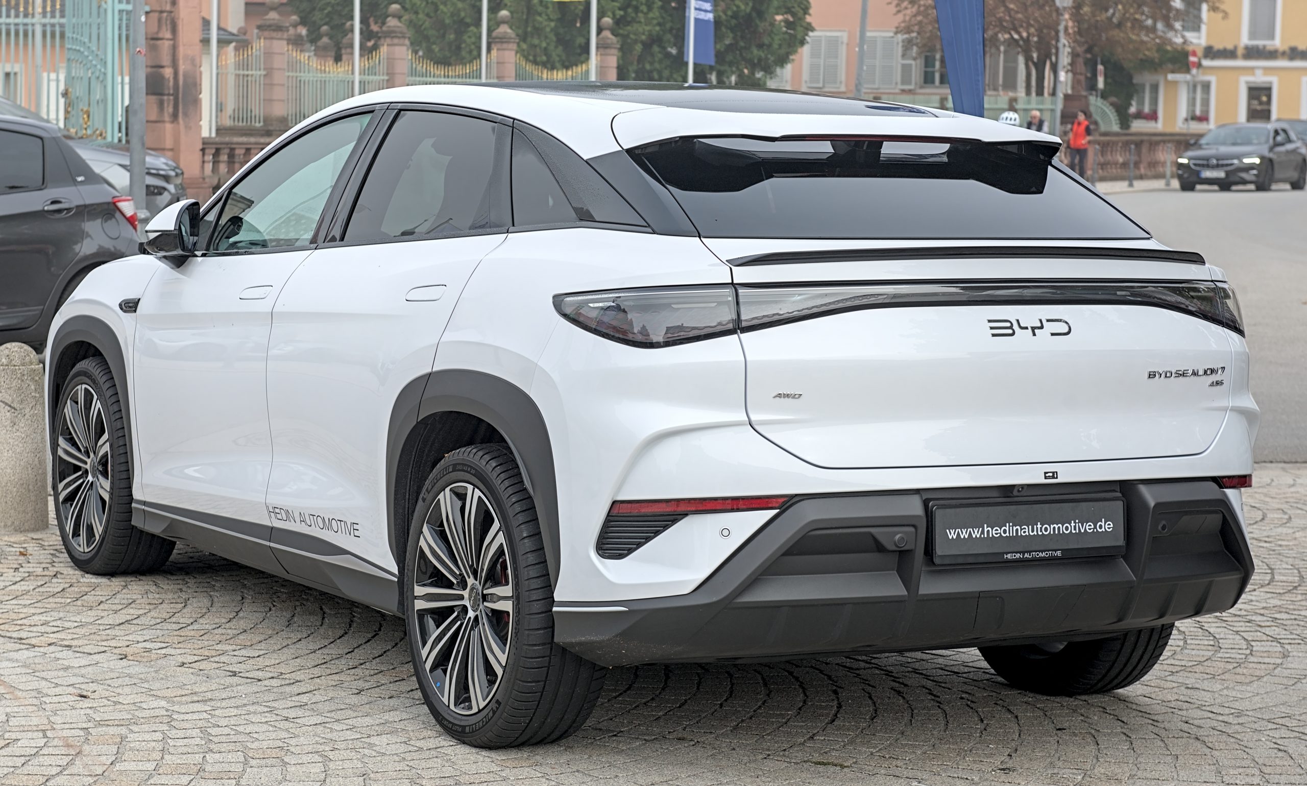 BYD Sealion 7 at a car show